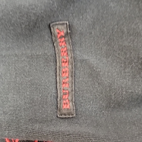 Burberry Golf Navy Crewneck Sweater with Red Logo, Men's Small - Picture 5 of 8